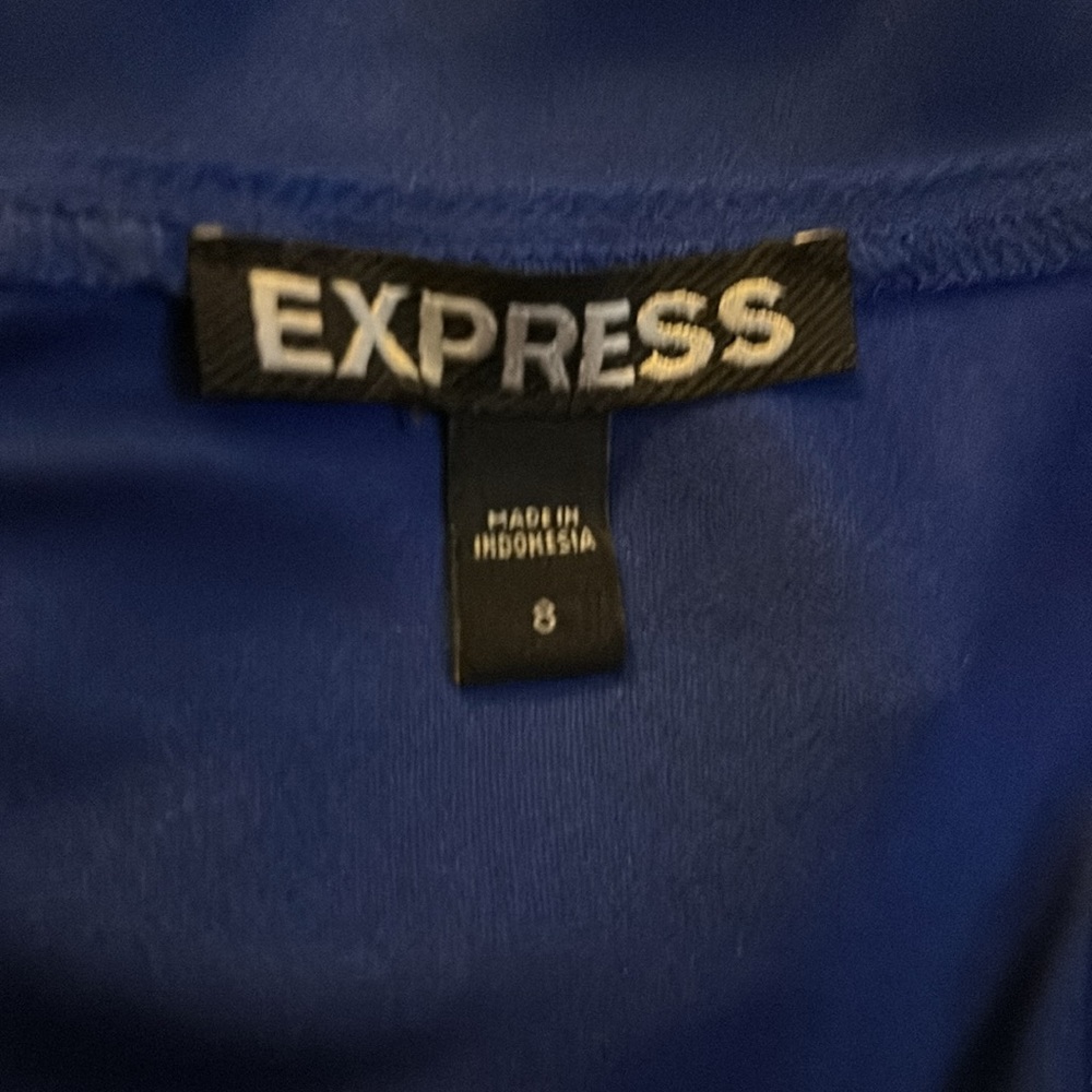 EUC Express Royal Blue Romper - Picture 6 of 7